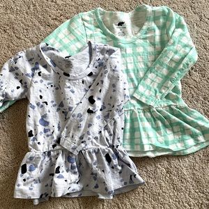 Monica & Andy girls 3T peplum tops